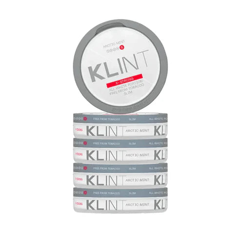KLINT Arctic Mint 11.5mg nicotine pouch, slim tobacco-free format