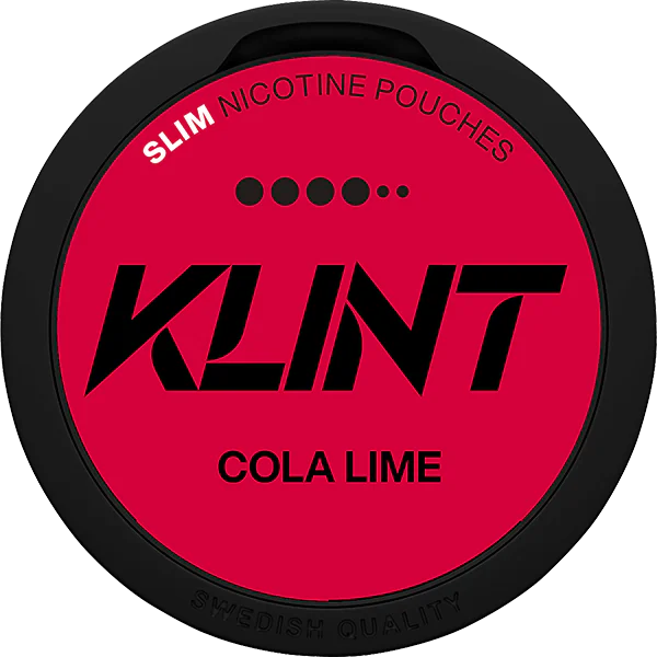 Klint Cola Lime Extra Strong nicotine pouch – buy online with worldwide shipping