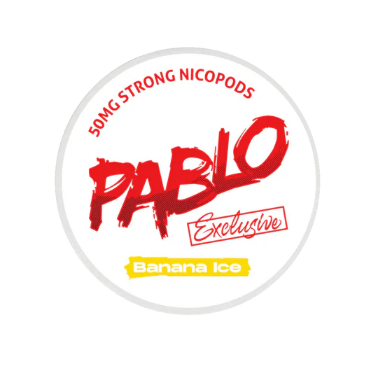 PABLO Banana Ice 30mg nicotine pouch – buy online with worldwide shipping