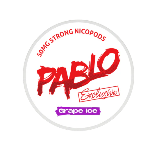 PABLO Grape Ice 30 mg nicotine pouch – buy online with worldwide shipping