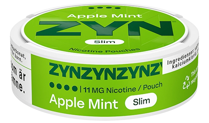ZYN Apple Mint Slim Extra Strong 11mg