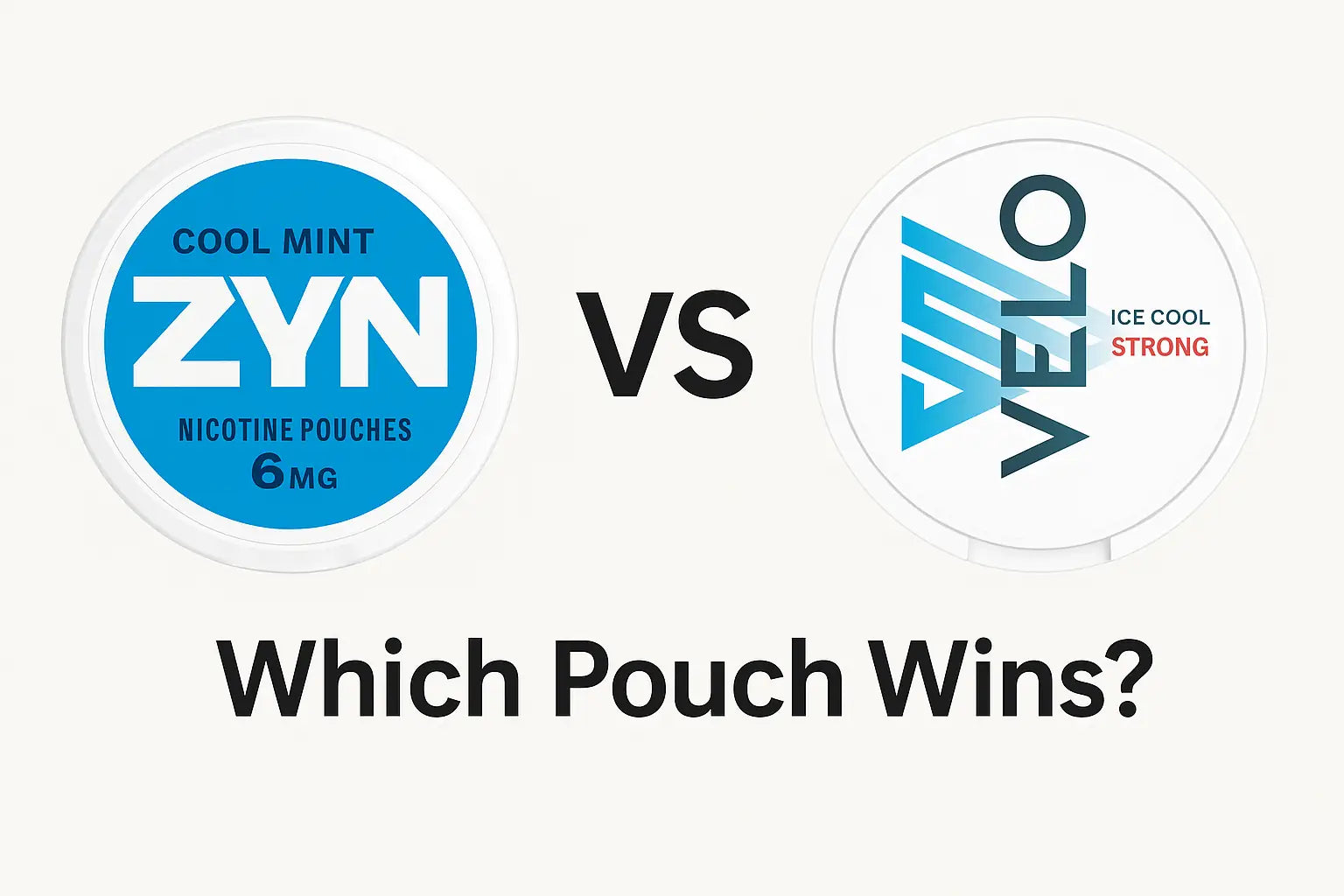 ZYN vs Velo picture for article about comparison between the two.