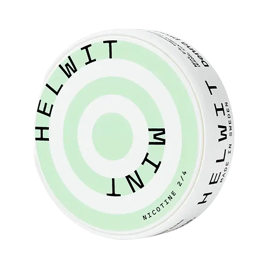 Helwit Mint Slim nicotine pouch 4mg – classic mint flavor