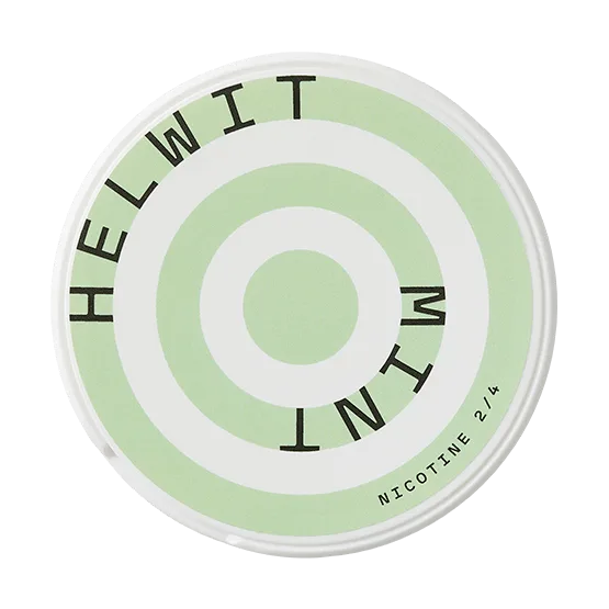 Helwit Mint Slim nicotine pouch 4mg – classic mint flavor