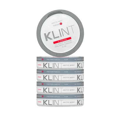 KLINT Arctic Mint 11.5mg nicotine pouch, slim tobacco-free format