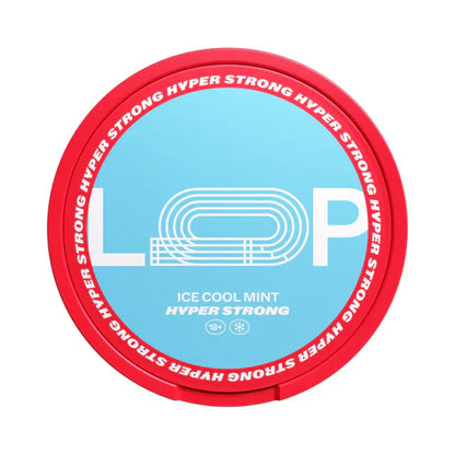 LOOP Ice Cool Mint 15.6mg nicotine pouch, slim format, tobacco-free
