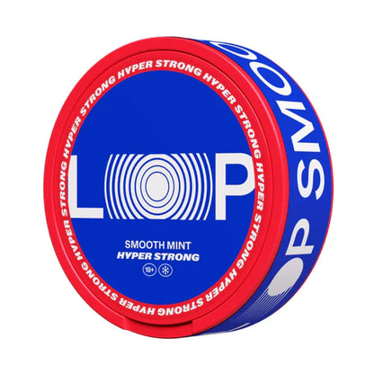 LOOP Smooth Mint 15.6mg nicotine pouch, slim tobacco-free format