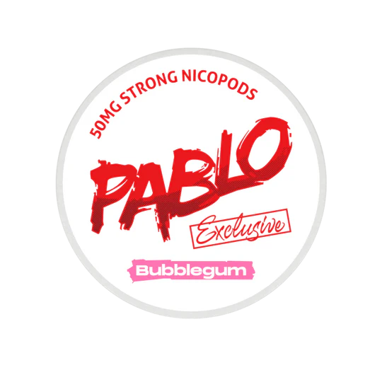 PABLO Bubblegum 30 mg nicotine pouch – buy online with worldwide shipping