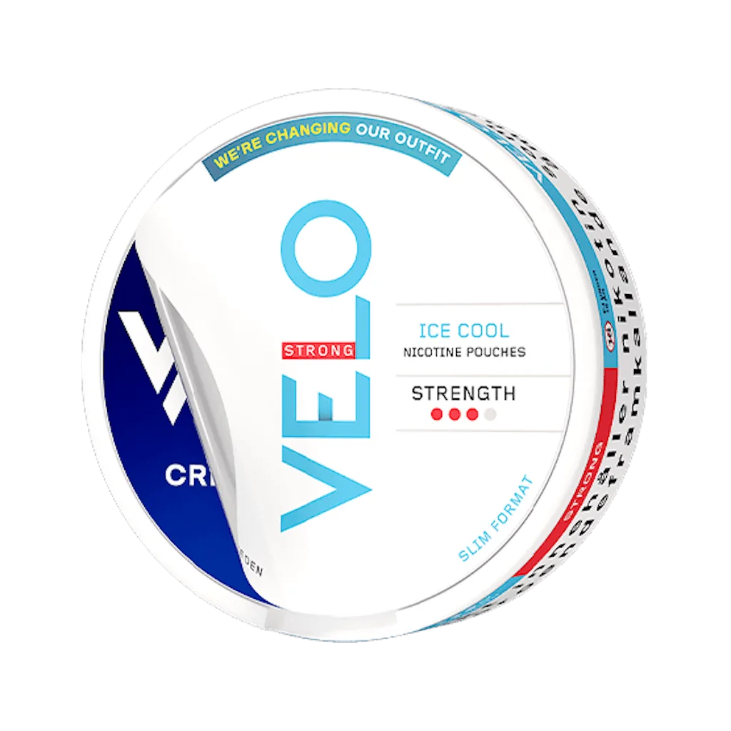VELO Crispy Peppermint 10mg nicotine pouch – peppermint flavor, tobacco-free
