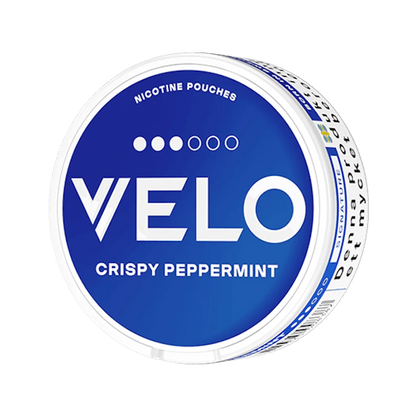 VELO Crispy Peppermint 10mg nicotine pouch – peppermint flavor, tobacco-free