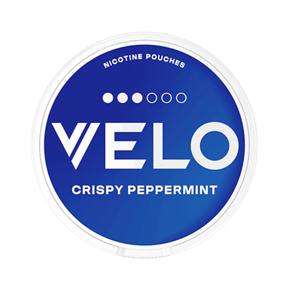 VELO Crispy Peppermint 10mg nicotine pouch – peppermint flavor, tobacco-free