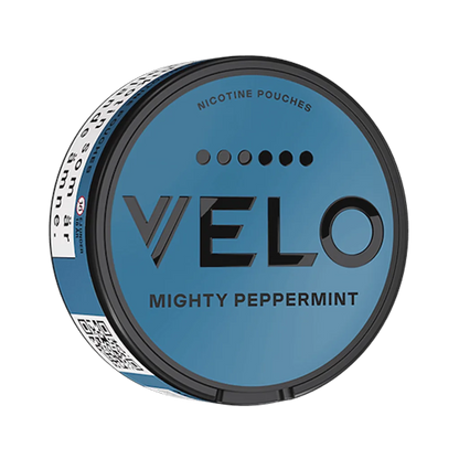 VELO Mighty Peppermint Max 17mg nicotine pouch – strong peppermint and tobacco-free