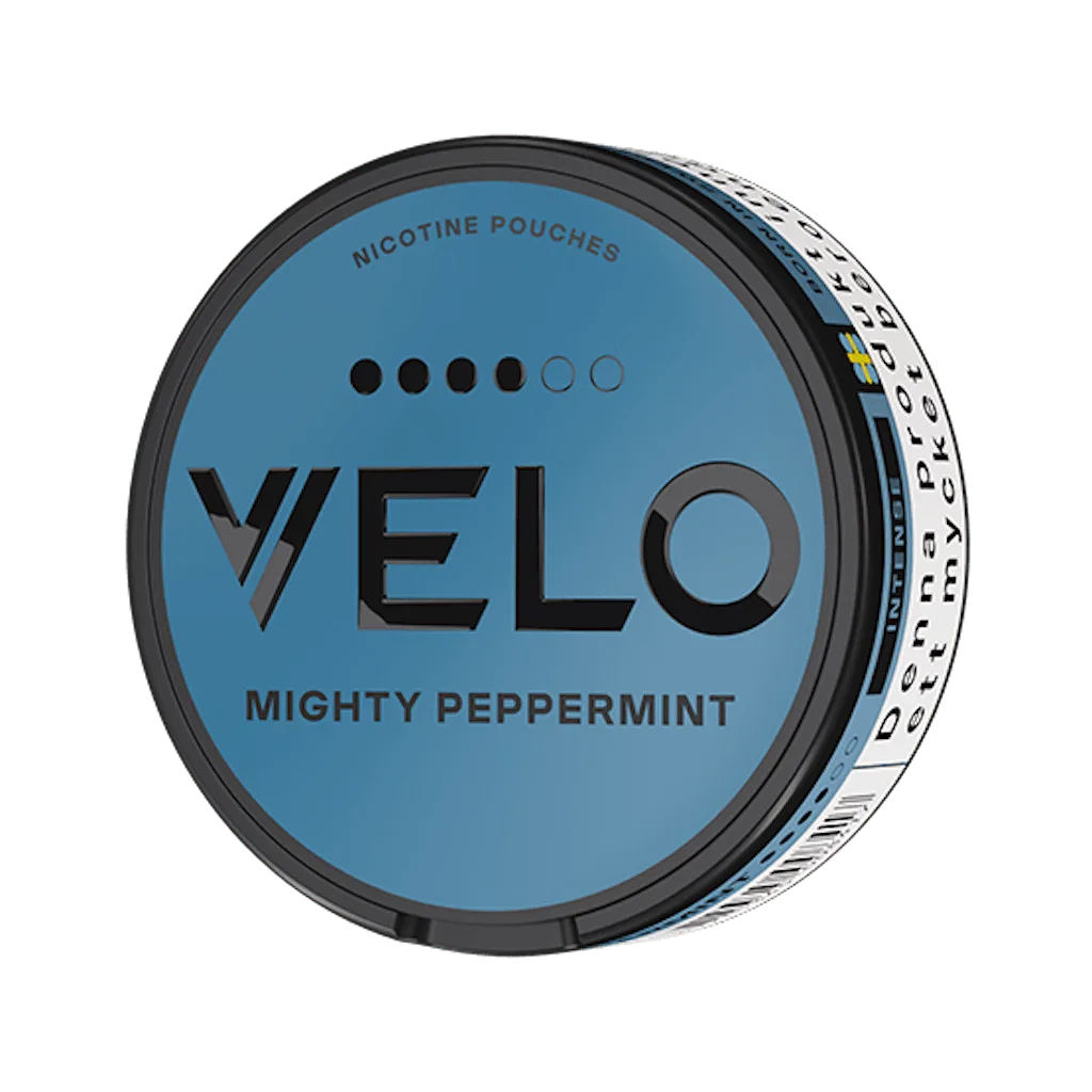 VELO Mighty Peppermint 11mg nicotine pouch – peppermint flavor, tobacco-free