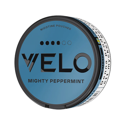 VELO Mighty Peppermint 11mg nicotine pouch – peppermint flavor, tobacco-free