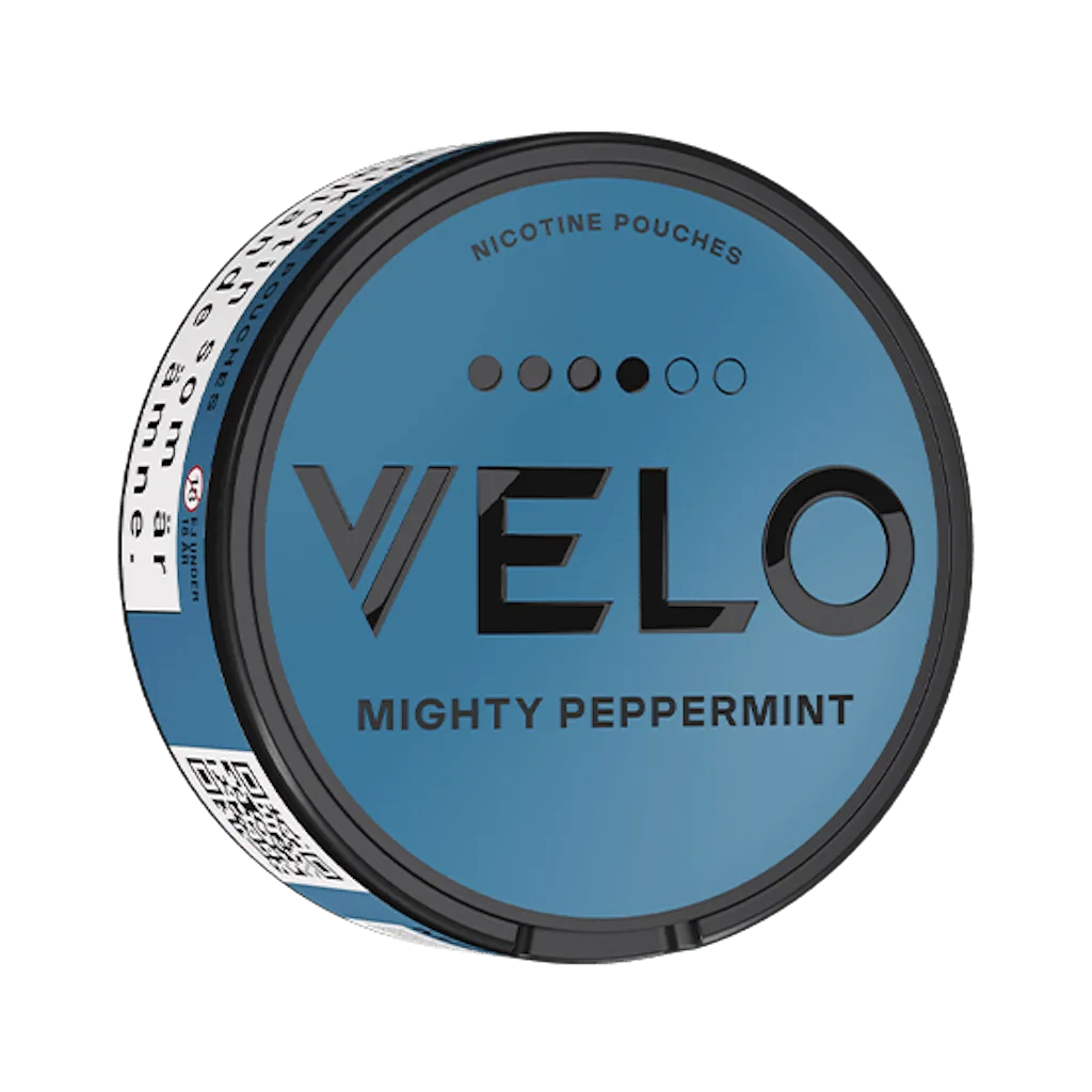 VELO Mighty Peppermint 11mg nicotine pouch – peppermint flavor, tobacco-free