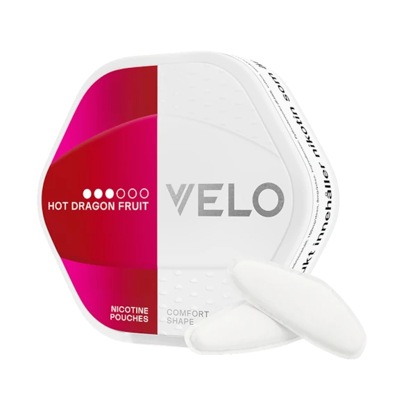 VELO Shift Hot Dragonfruit Slim 8mg nicotine pouches