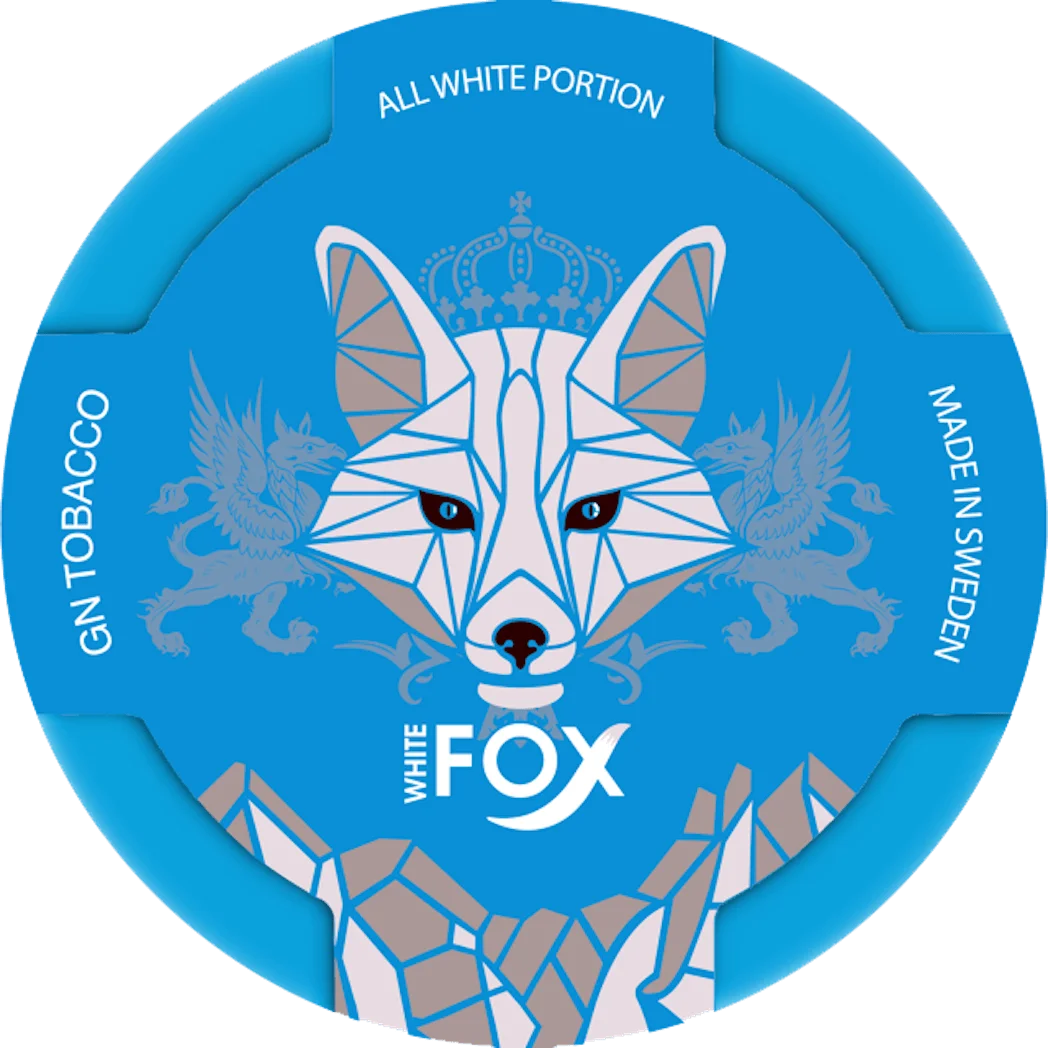 White Fox Slim 12mg nicotine pouch – minty, strong and tobacco-free