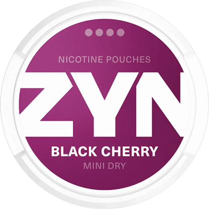 ZYN Mini Black Cherry 6mg nicotine pouch – fruity cherry and tobacco-free