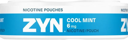ZYN Mini Cool Mint Extra Strong 6mg nicotine pouch – dry mint and tobacco-free