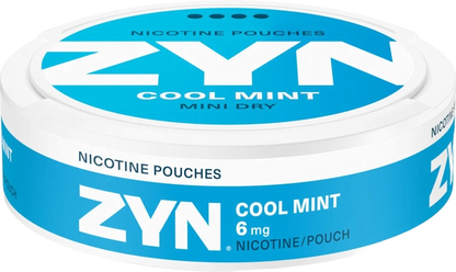 ZYN Mini Cool Mint Extra Strong 6mg nicotine pouch – dry mint and tobacco-free