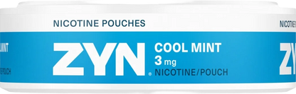 ZYN Mini Cool Mint 3mg nicotine pouch – dry mint and tobacco-free