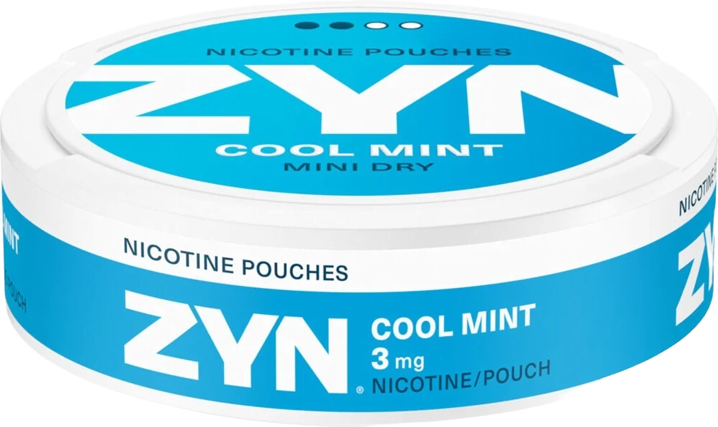 ZYN Mini Cool Mint 3mg nicotine pouch – dry mint and tobacco-free